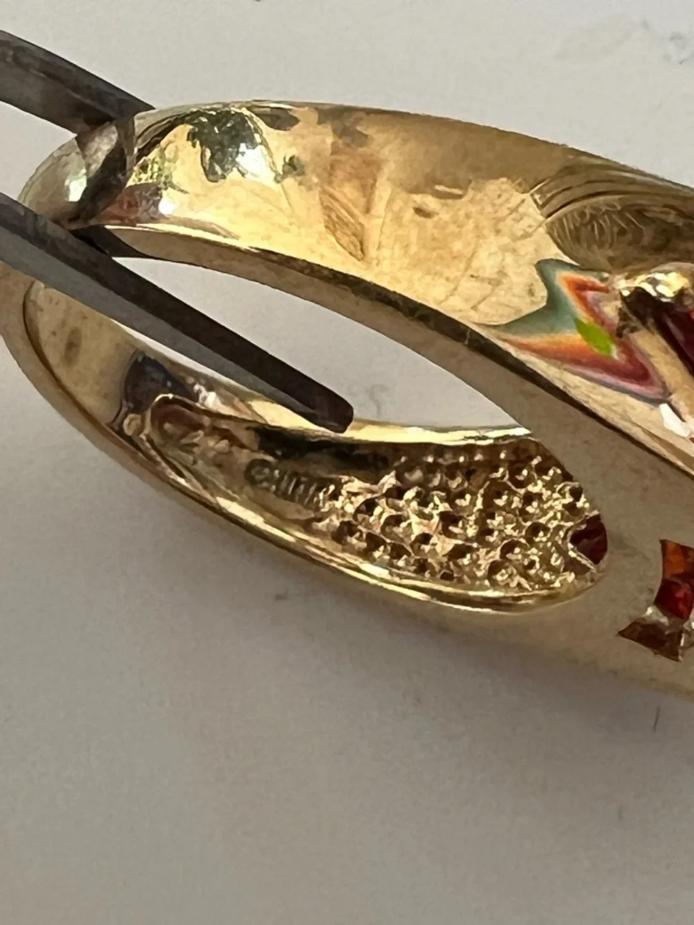 CZ S925 Cocktail Ring Size 7.5